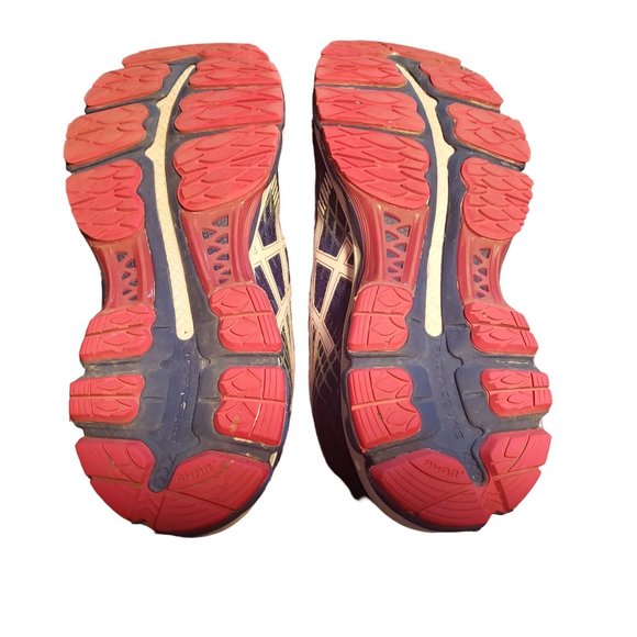 Asics Sz 8 T557N Bluish Purple/Pink FluidRide Gel-Nimbus Running Athletic Shoes - Picture 7 of 8